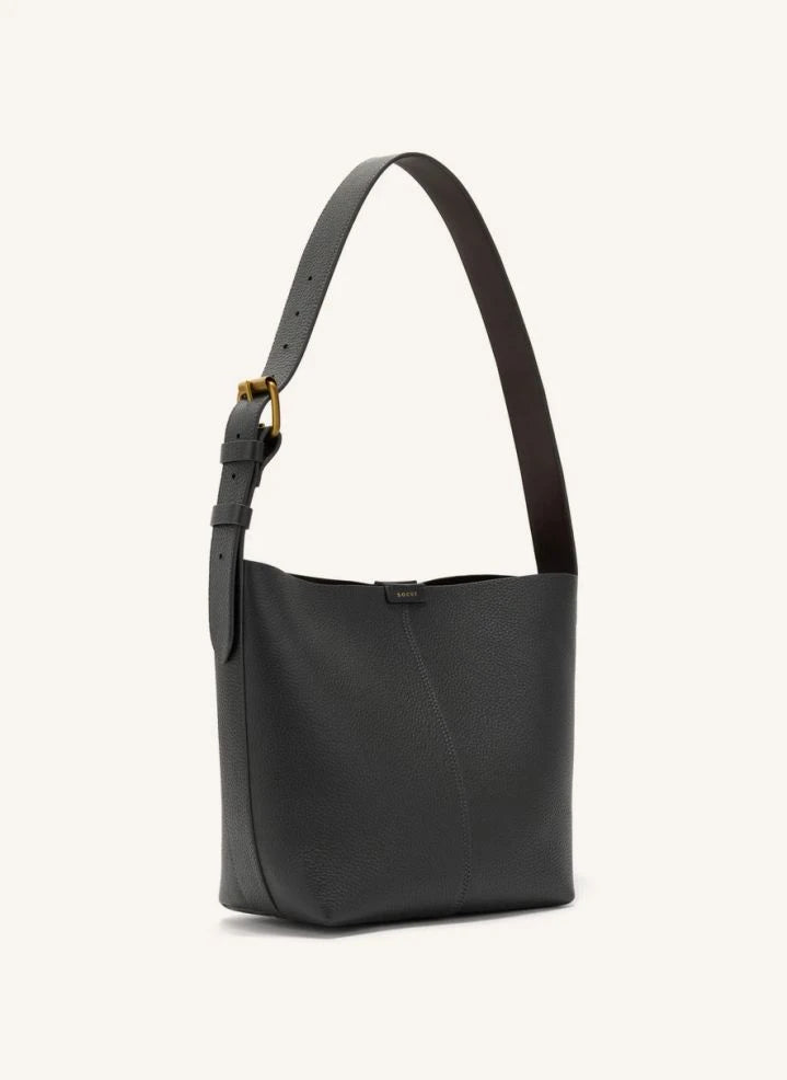 Soeur - Saudade Mini Leder Tasche | Stahl