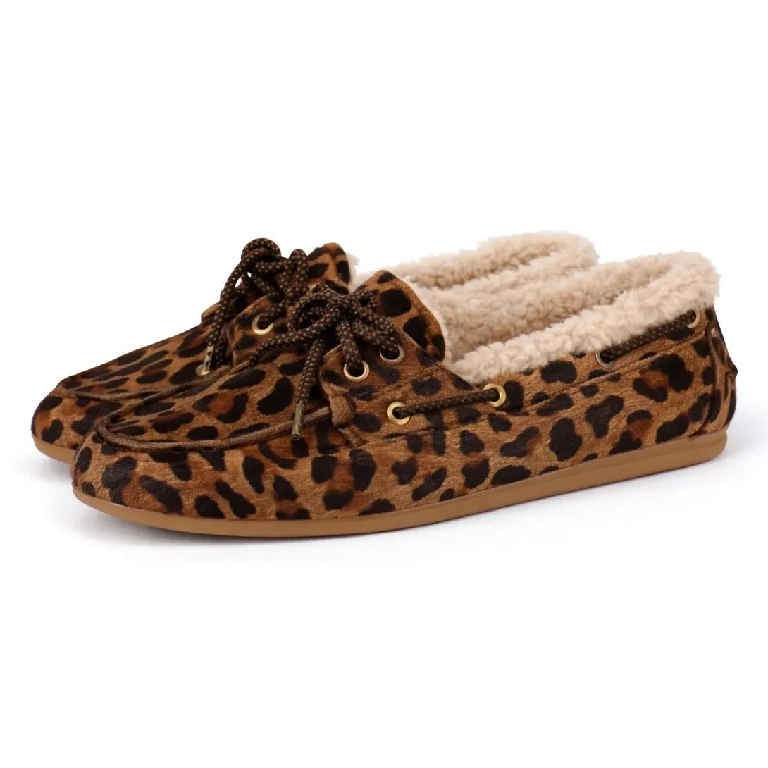 Toral - Mocasines Nahua rellenos | Leopardo