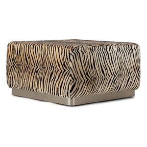The Socialite Family - Rotondo Samt-Pouf | Tiger