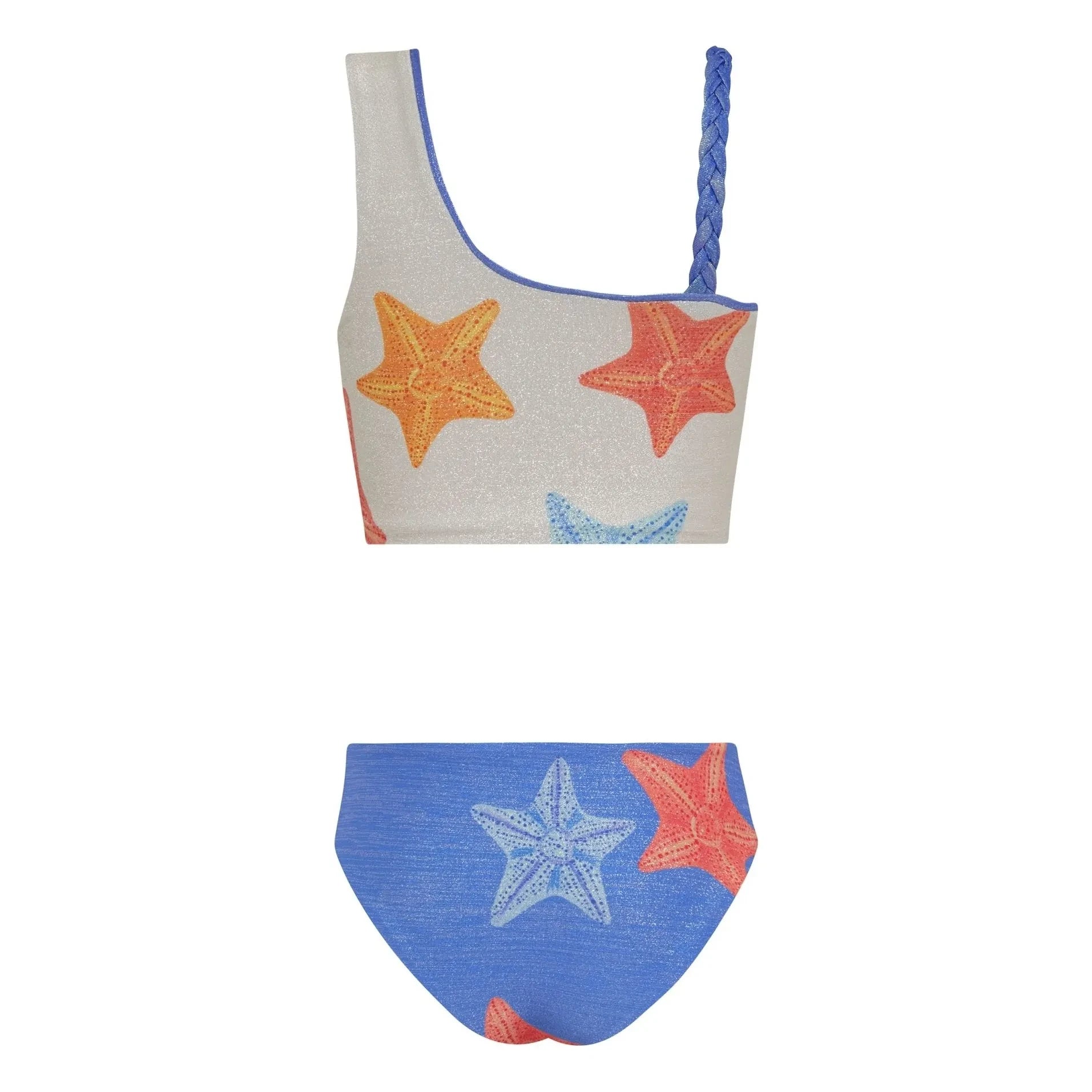 Pepita & Me - Marea Etoiles Asymmetrischer Badeanzug | Blau