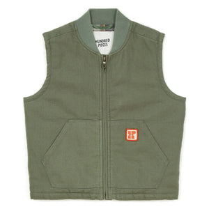 Hundred Pieces - Chaqueta Gabin Parches | Caqui