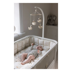 Sebra - Mobile Swans | White