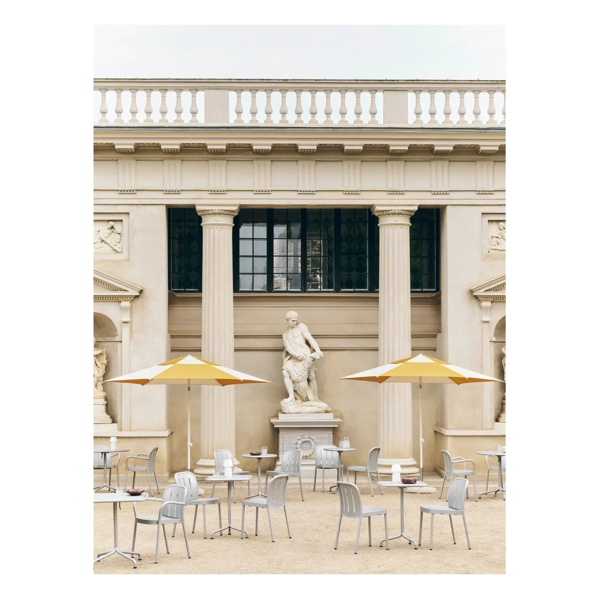 Hay - Sechseckiger Sonnenschirm Terrazza | Ocker