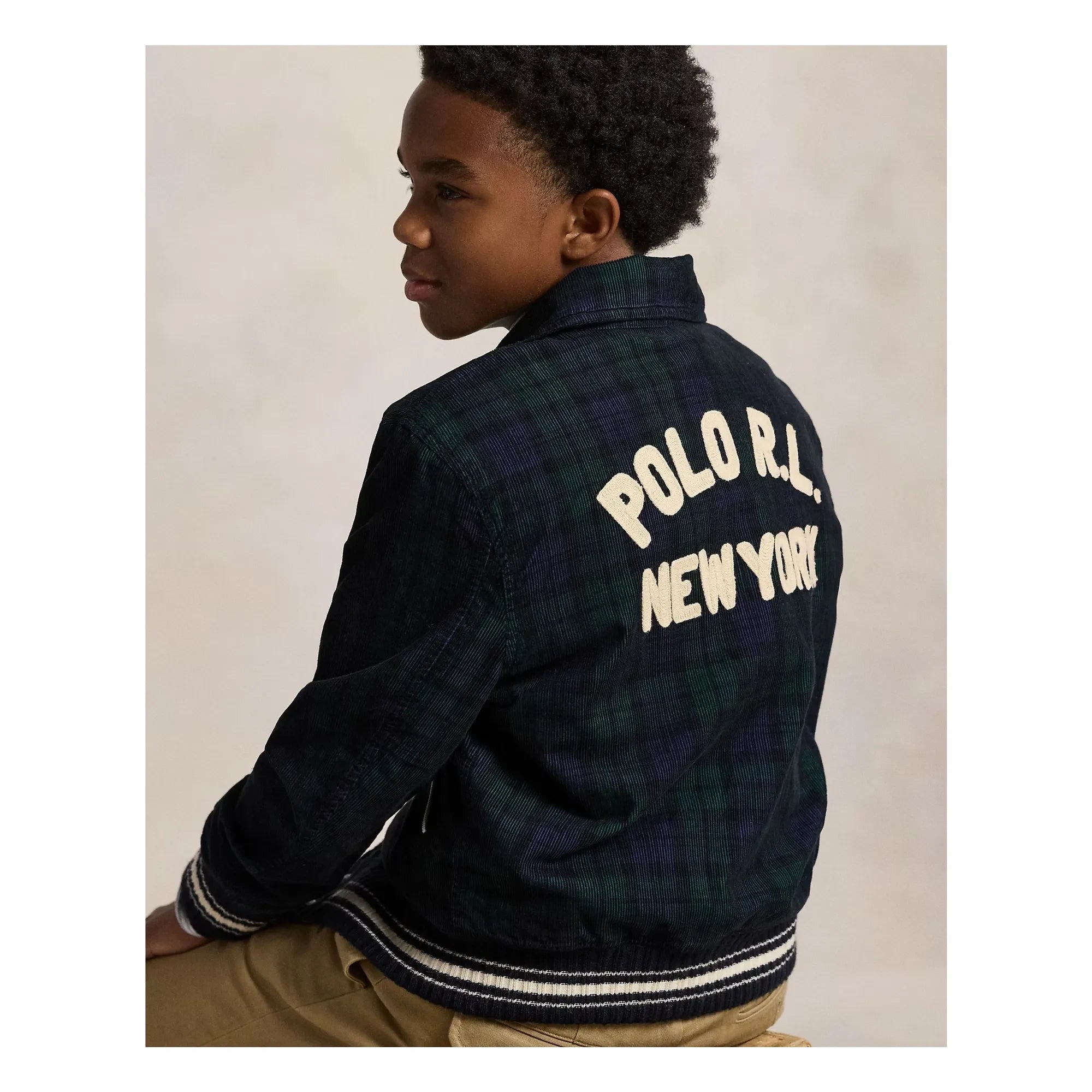 Ralph Lauren - Bomber Kareli | Lacivert