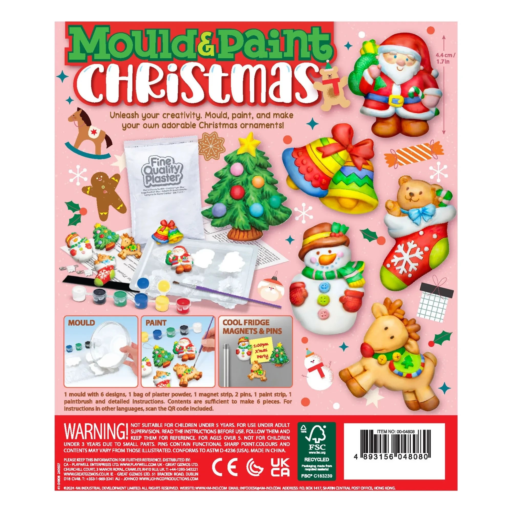 4M - Formenset - Weihnachten