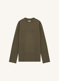 NN.07 - Benja 3530 organik pamuk sweatshirt | Haki kahverengi