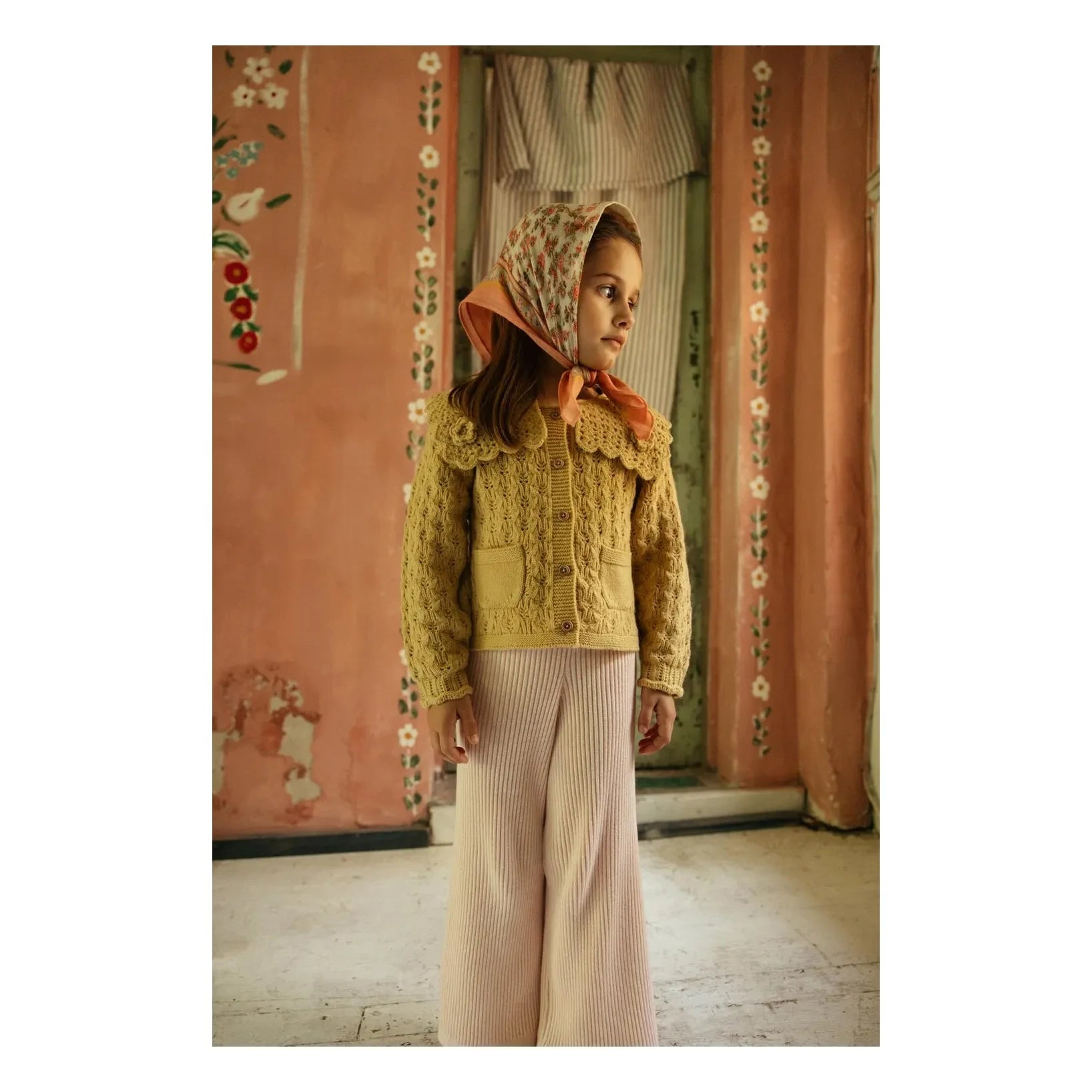 Louise Misha - Capucine Yün Eşarp | Krem