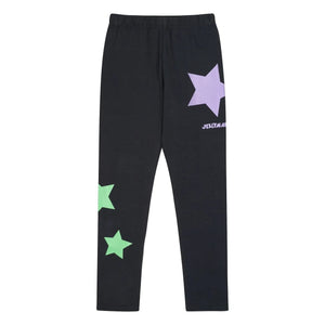 Jelly Mallow - Star Legging | Kömür grisi