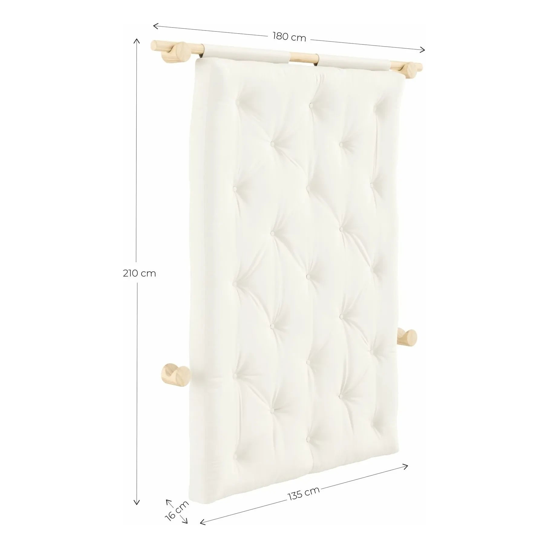 Karup Design - Hängematten-Zwischenbett 135x200 cm | Creme