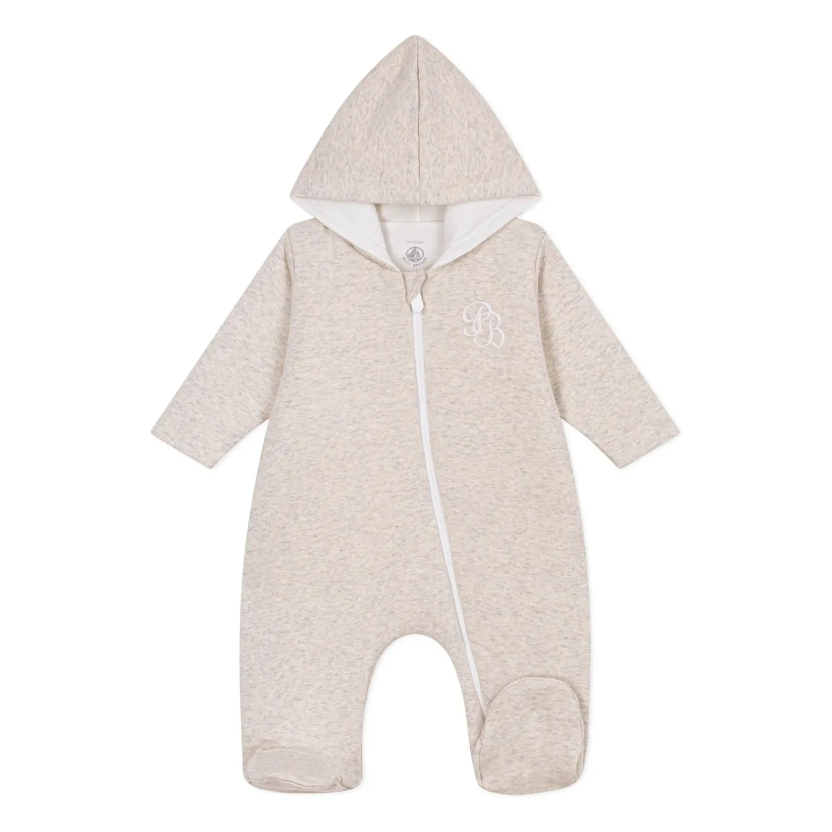 Petit Bateau - Pilote Organik Pamuk | Heather bej