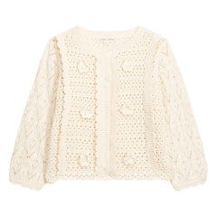 Louise Misha - Chai Ajour-Weste | Creme
