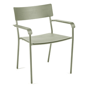 Serax - August Arm Outdoor Chair | Eucalyptus