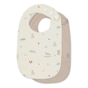 Cam Cam - Vintage Toys Mama Önlüğü - 2'li Set | Bej
