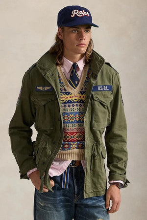 Polo Ralph Lauren Erkek Pamuk Geçiş Ceketi Icnc Fld Jkt Lined Field
