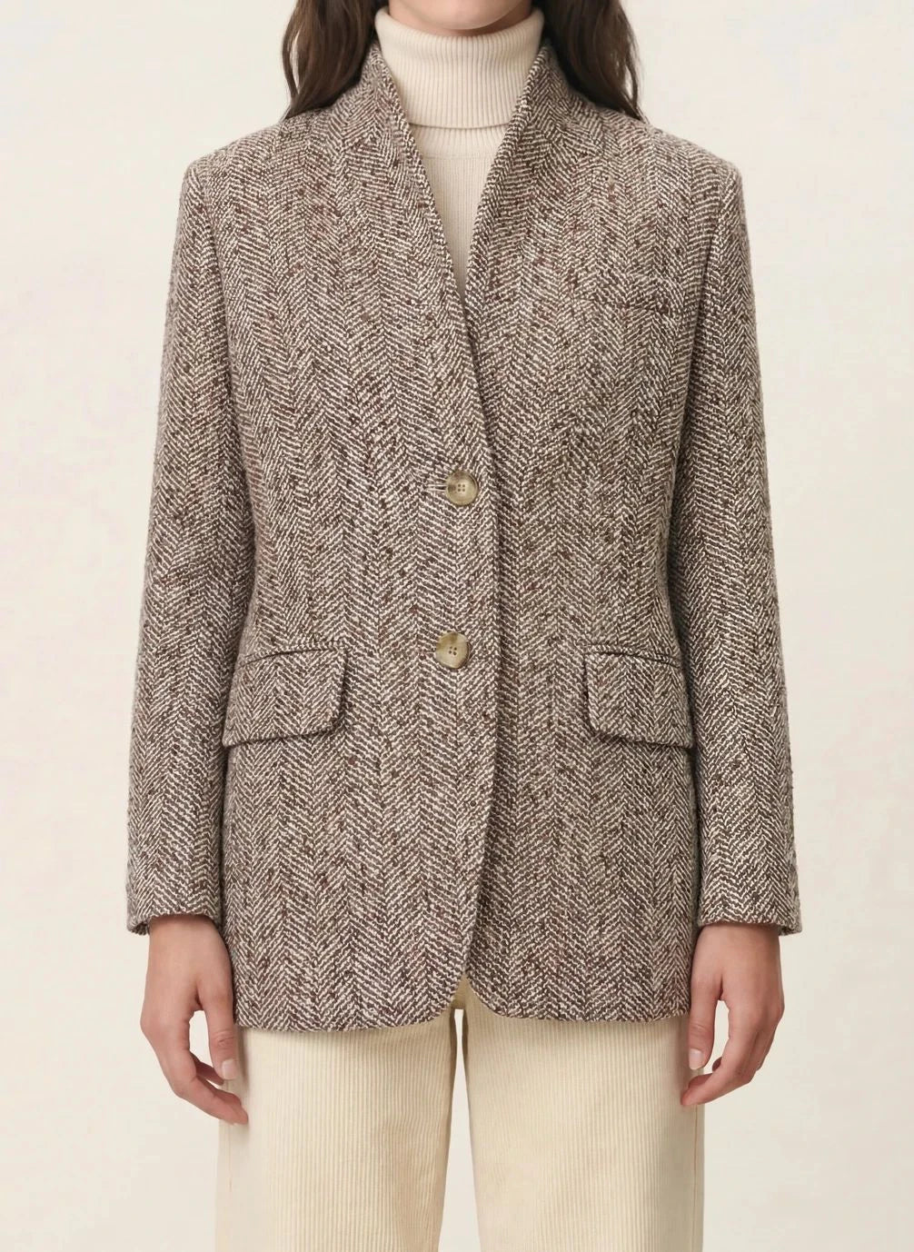 Vanessa Bruno - Jovanka Yün Blazer | Koyu kahverengi