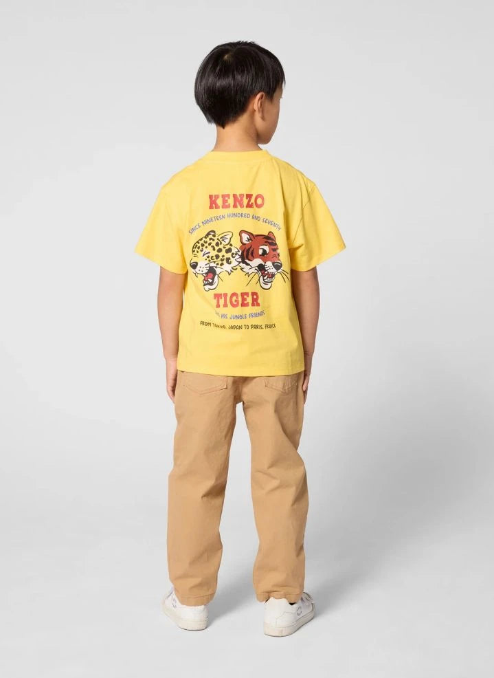 Kenzo - Tigerkopf-T-Shirt | Gelb