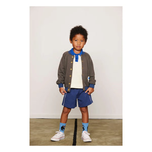 Mini Rodini - Organic Cotton Shorts | Dark Blue