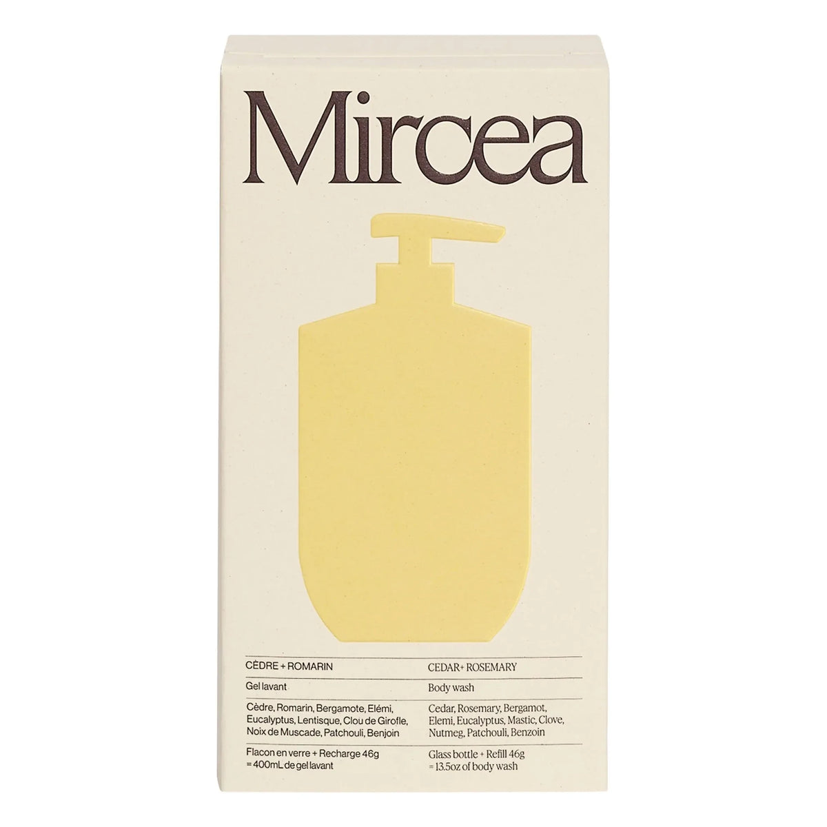 Mircea - Sedir + Biberiye Duş Jeli - 400 ml