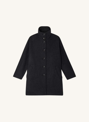 Sessùn - Paradise Wool Coat | Black