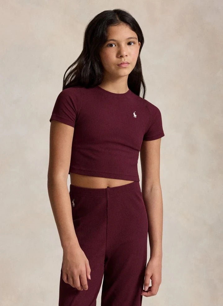 Ralph Lauren - Logo T-Shirt | Burgunder