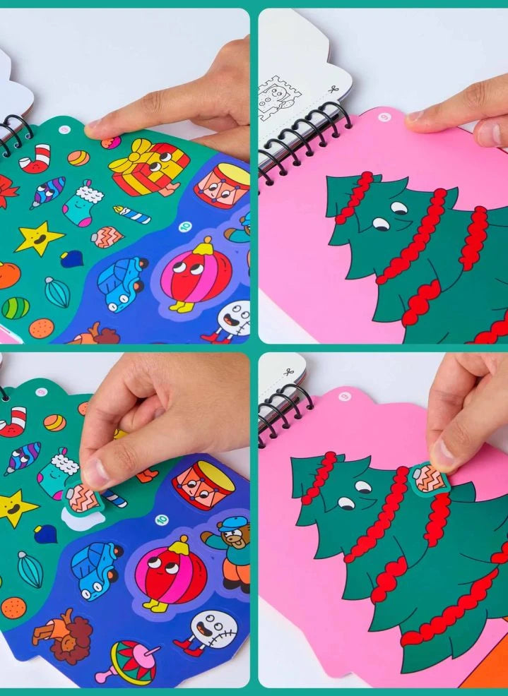 Omy - Noel çıkartmalı etkinlik kitabı