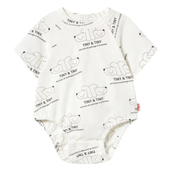 Tinycottons - Body Tiny & Tiny Bio-Baumwolle | Weiß