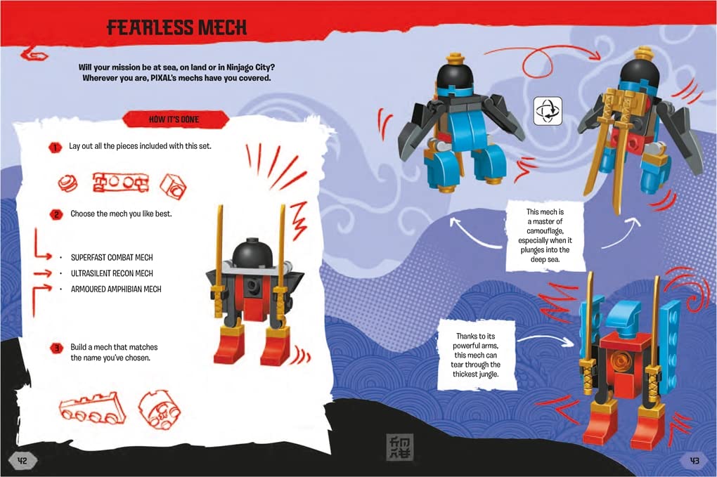 Buster Books - Lego Ninjago English Activity and Story Book with Figure Toy