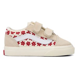 Vans - Zapatillas Old Skool Fleuries con cierre de velcro | Beige
