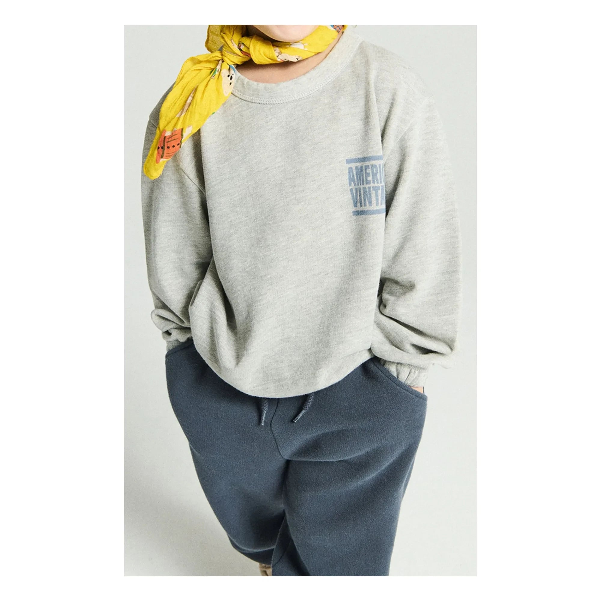 American Vintage - Zofbay Sweatshirt | Graumeliert