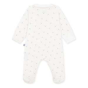 Petit Bateau - Pijama Ositos de algodón orgánico | Blanco