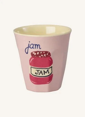 Rice - ABC Melamin Cups - Set of 6 | Light Pink