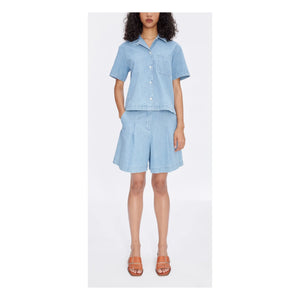 A.P.C. - Camisa Maeva de algodón orgánico | Azul claro