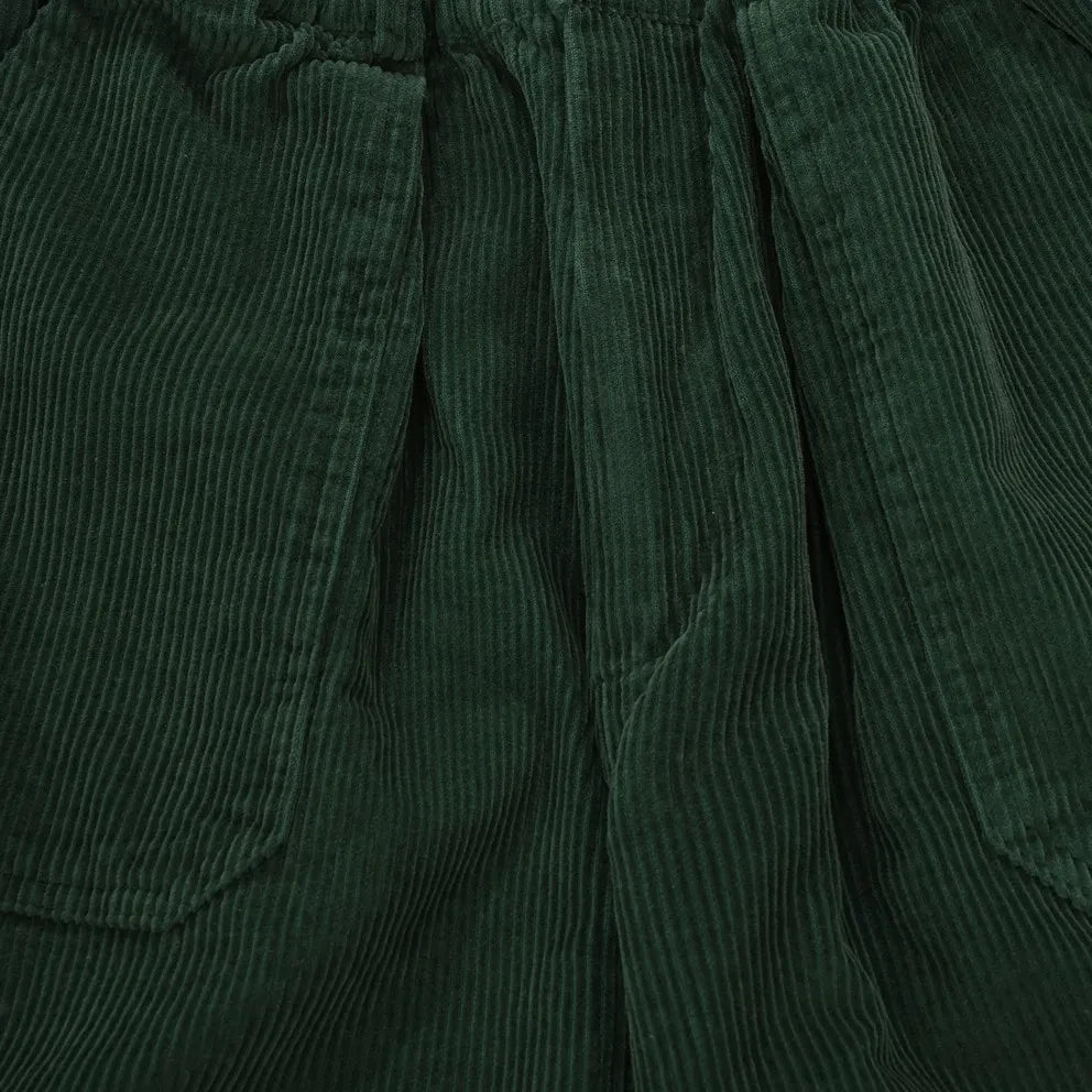 Kappy - Pantalón de Trabajo de Terciopelo | Verde Bosque