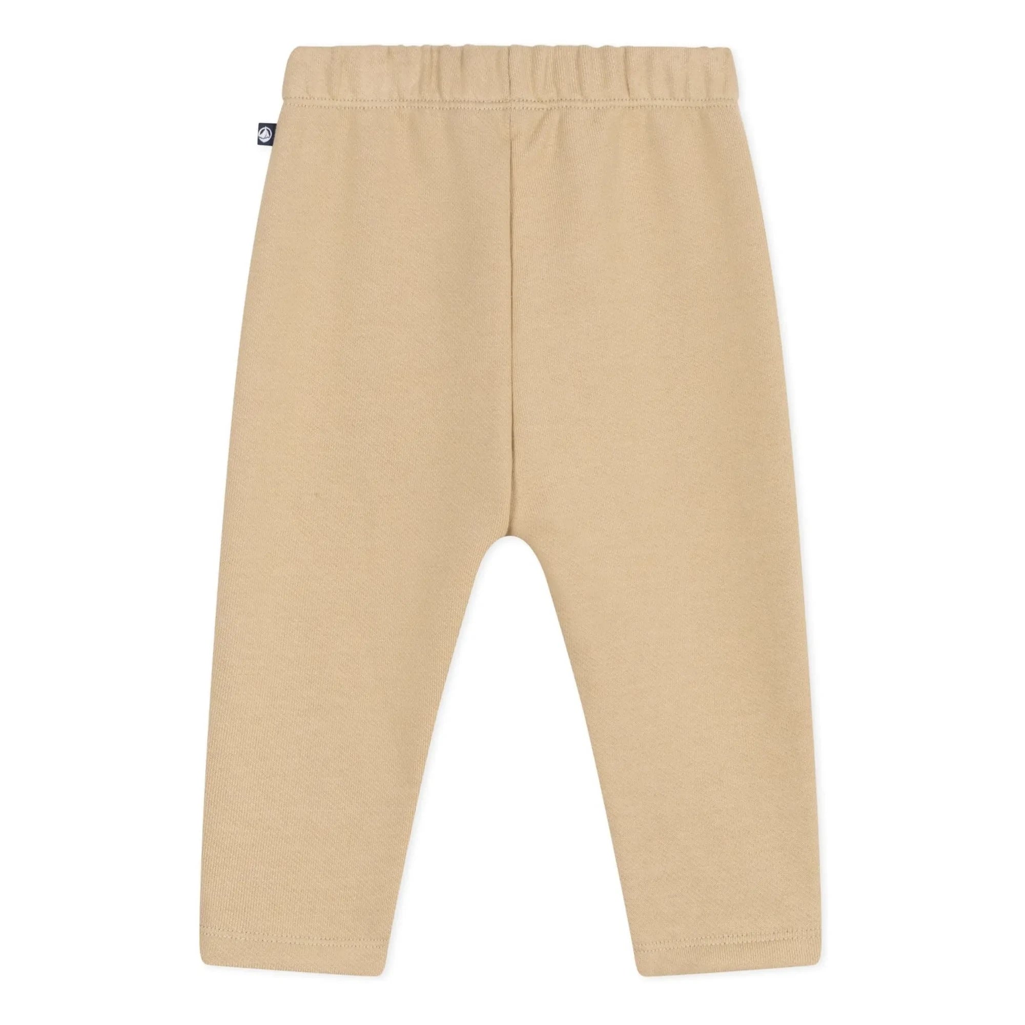 Petit Bateau - Stretch Cuffed Unisex Jogger | Beige