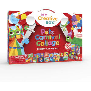My Creative Box - Kit de collage creativo - Carnaval de animales