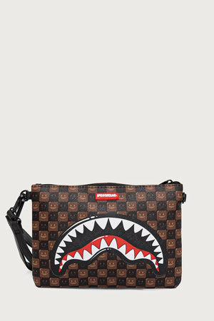 Sprayground - Paris’teki Köpek Balıkları Kahverengi Omuz Çantası 910B9307NSZ