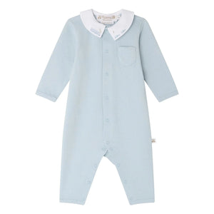 Bonpoint - Anton Organic Cotton Pajamas | Light blue