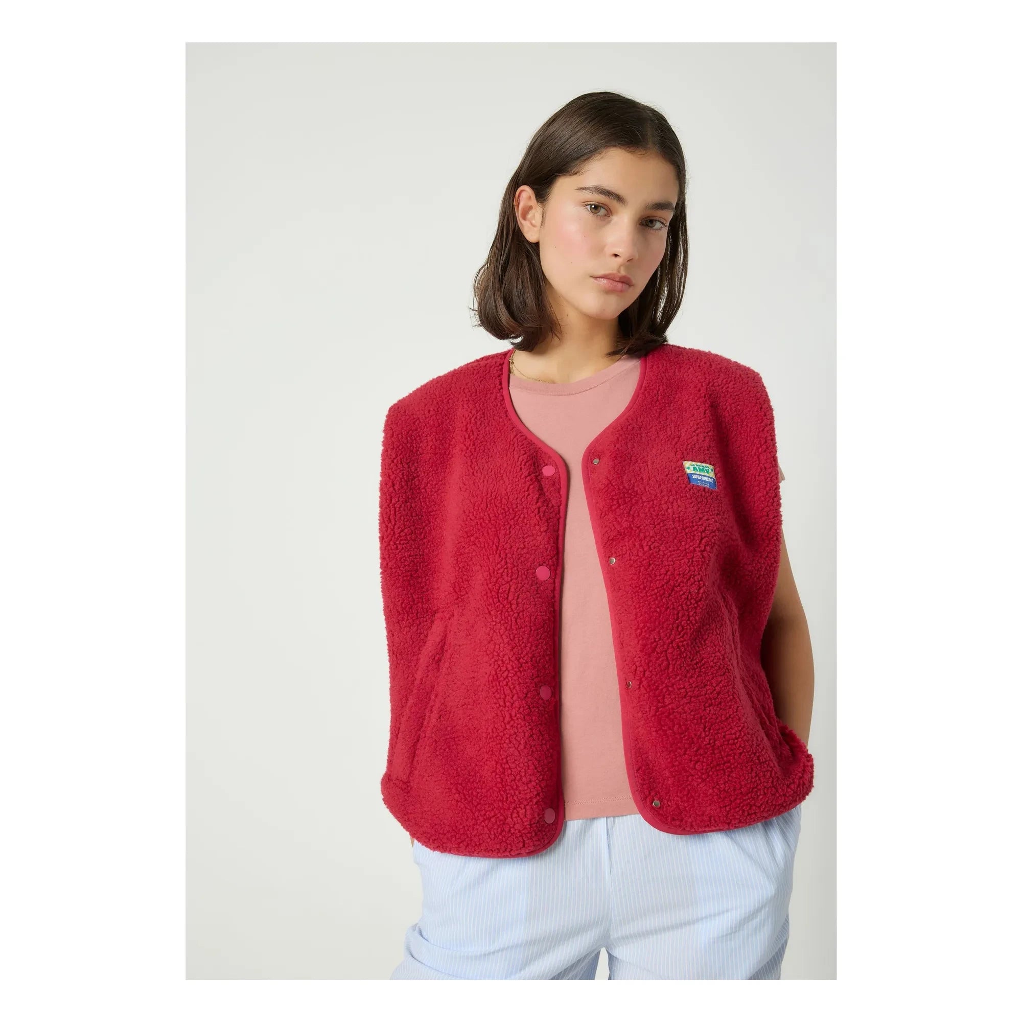 American Vintage - Hoktown Kolsuz Ceket | Magenta