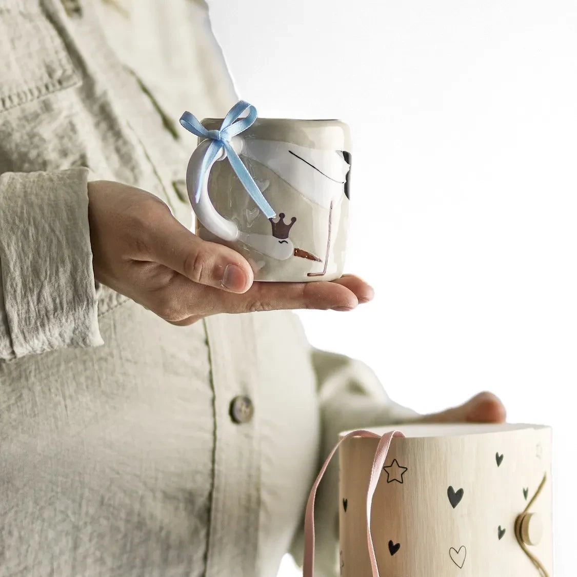 Bloomingville Mini - Bambino Stoneware Kupa | Krem