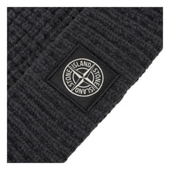 Stone Island - Logo Yün Bere | Gri