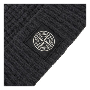 Stone Island - Logo Yün Bere | Gri