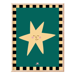 Ma petite vie - Pop Star poster | Koyu yeşil