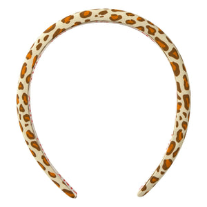 Tinycottons - Diadema de leopardo | Marrón
