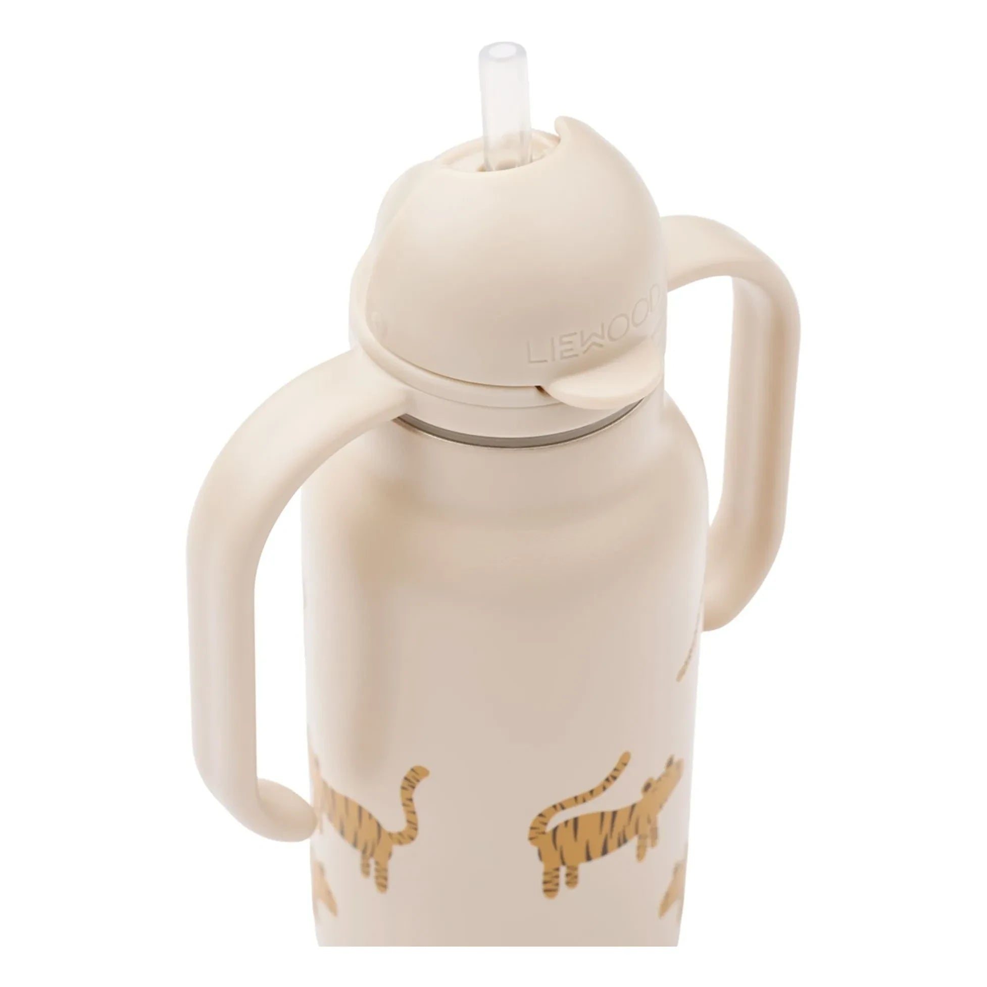 Liewood - Kimmie Paslanmaz Çelik Su Şişesi - 250 ml | Tiger/Sandy
