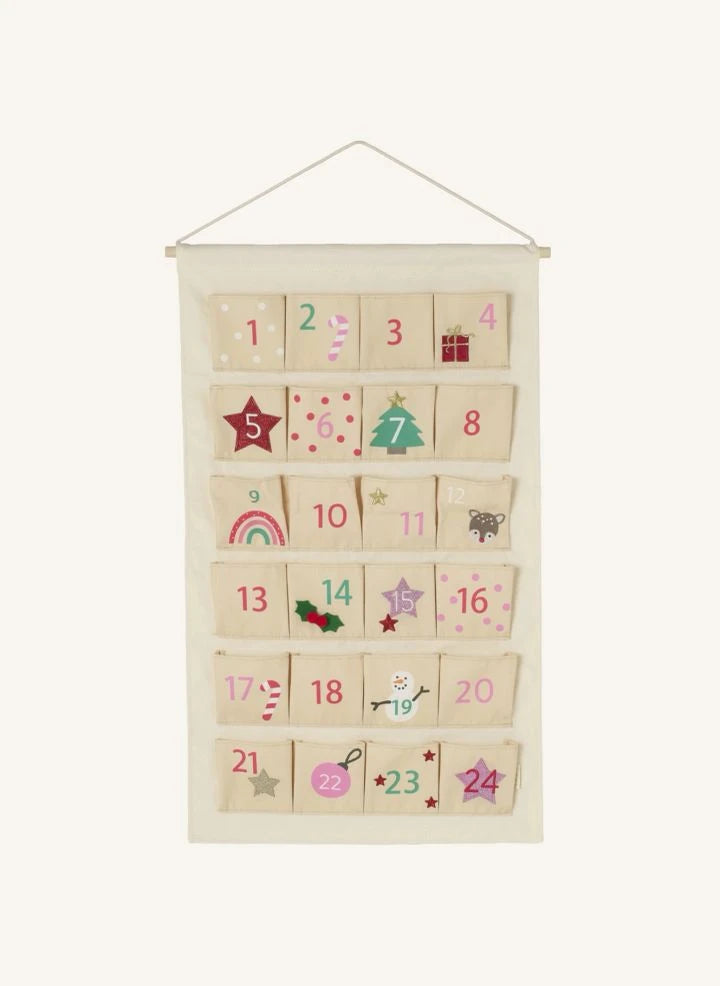 Rockahula Kids - Noel Yeniden Kullanılabilir Advent Takvimi | Bej