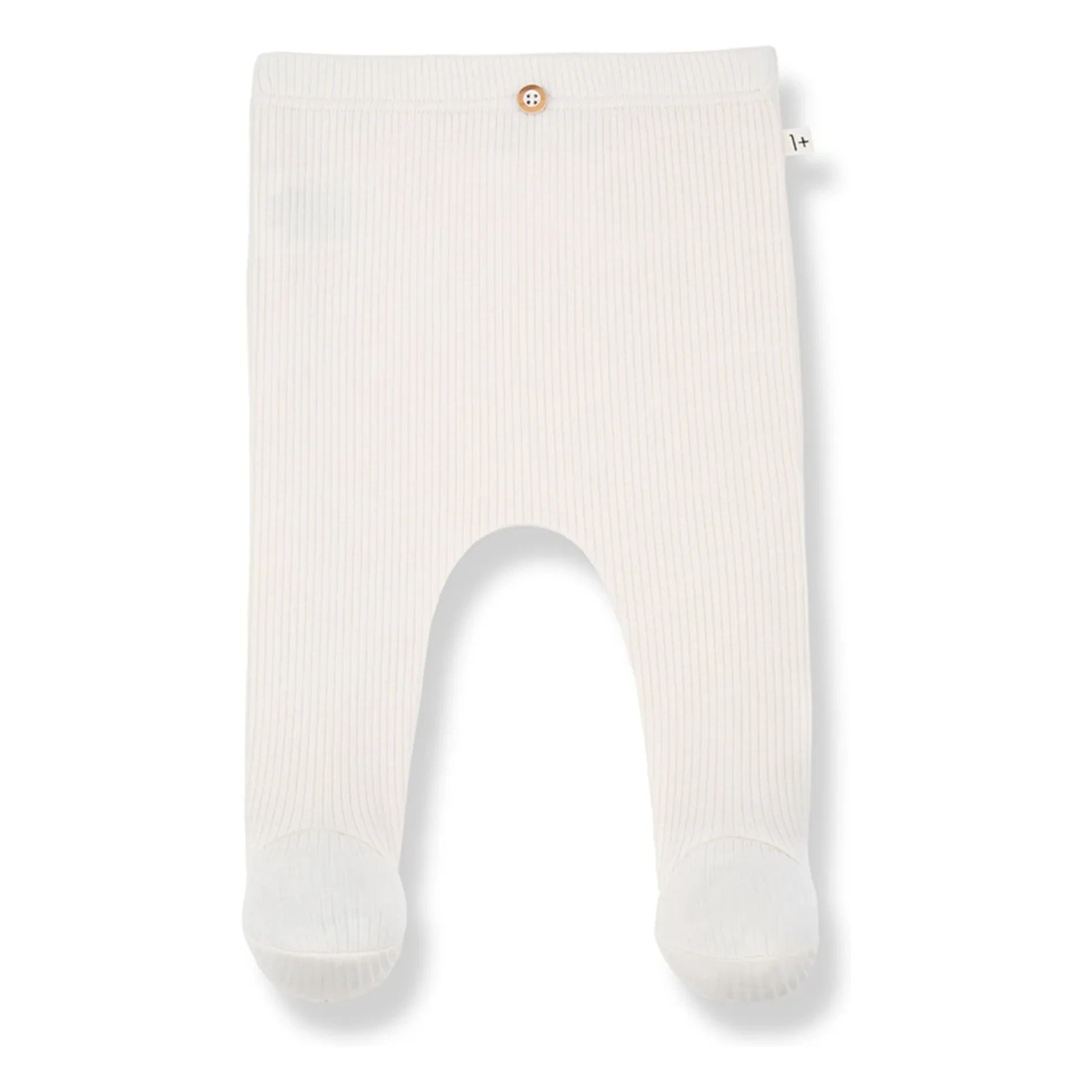 1+ in the family - Mia Rippstrumpfhose | Ecru