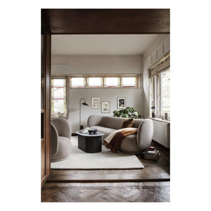 Ferm Living - Rico Sofa mit Bouclé-Bezug | Creme