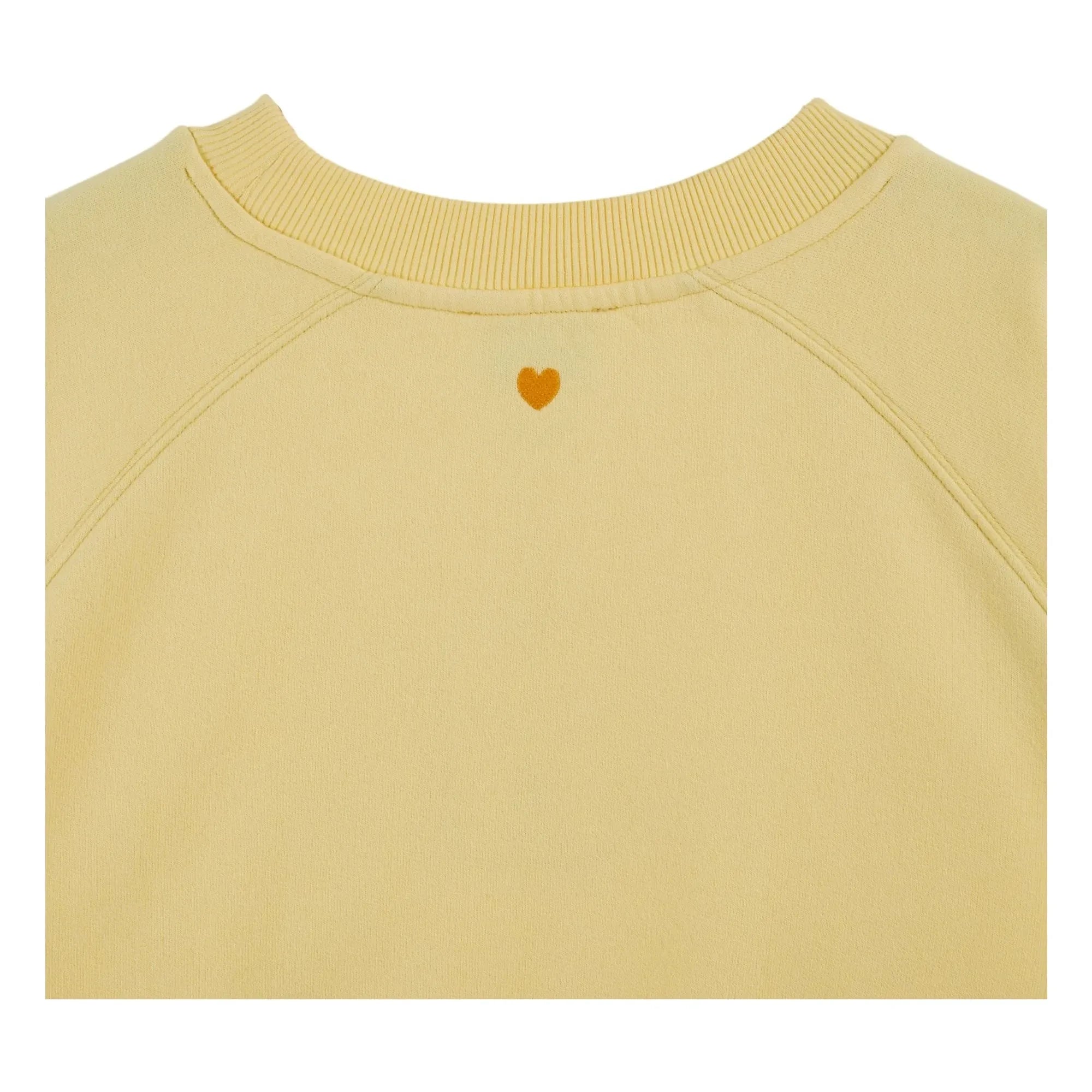 Emile et Ida - Sweatshirt Message Bio-Baumwolle | Mimose