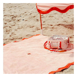 Business & Pleasure Co. - Toalla de playa perforada | Rosa