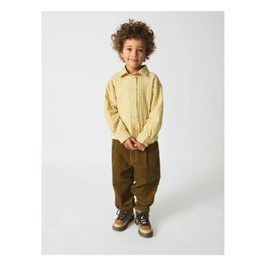 brunobruno nation - Dorethy Organische Baumwoll-Cordhose | Senf